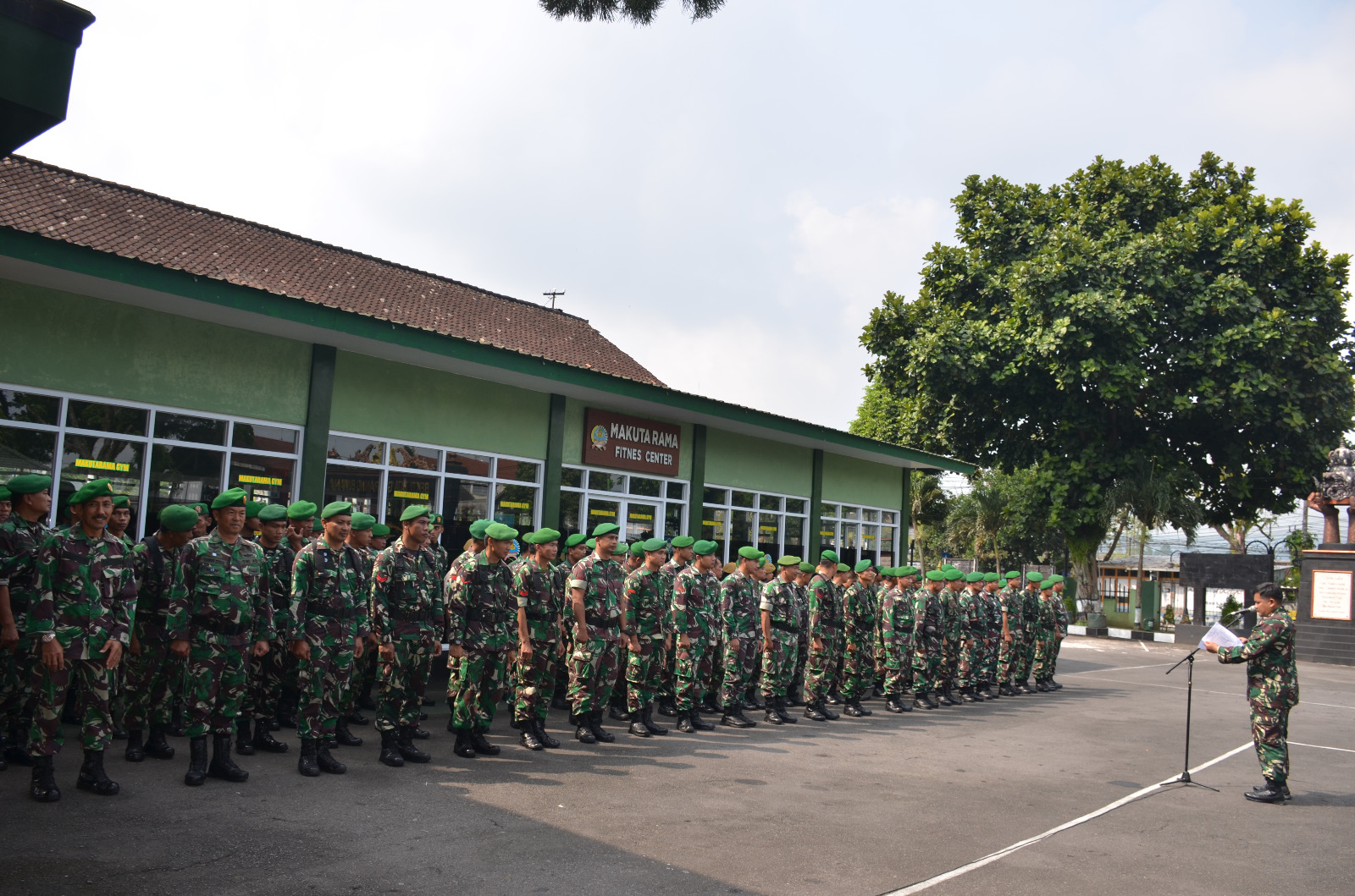 Lepas Anggota Cuti Lebaran, Danrem 073/MKT Melalui Mayor Kav Jones Fery Manurung Beri Pesan Ini
